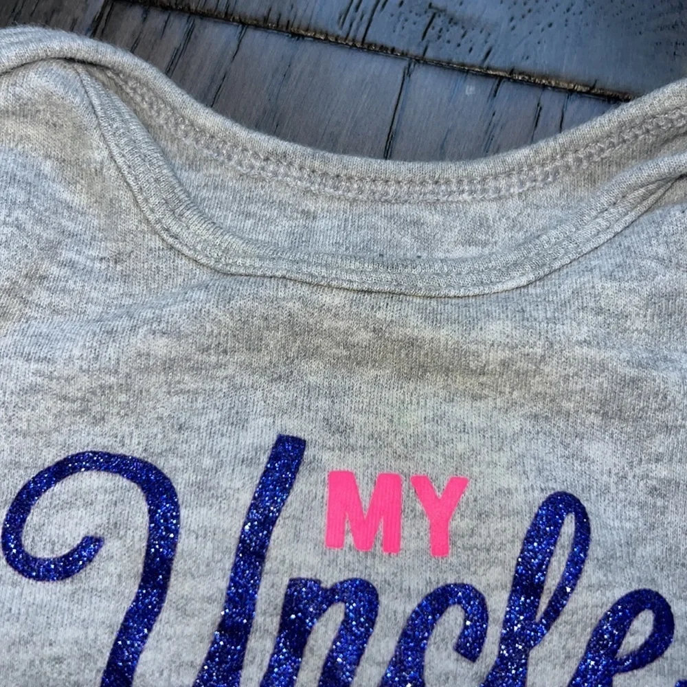 Bundle of Carter’s long sleeve onesies and matching leggings